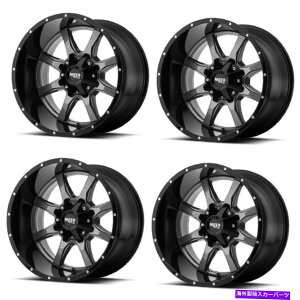 �z�C�[���@4�{�Z�b�g �Z�b�g4 17 Moto Metal Mo970�O���[�u���b�N���b�v�z�C�[��17x9 6x135 6x5.5 -12mm���t�g Set 4 17 Moto Metal MO970 Grey Black Lip Wheels 17x9 6x135 6x5.5 -12mm Lifted�y���s�A���i�z