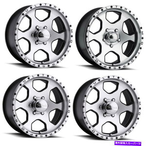 �z�C�[���@4�{�Z�b�g �Z�b�g4 17 �E���g��175U���[�O17x8 6x5.5�_�C�������h�J�b�g�t�F�C�XW�u���b�N�A�N�Z���g25mm���� Set 4 17 Ultra 175U Rogue 17X8 6x5.5 Diamond Cut Face w Black Accents 25mm Rims�y���s�A���i�z