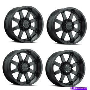 �z�C�[���@4�{�Z�b�g �Z�b�g4 17 �M�A�I�t���[�h726b�r�b�O�u���b�N17x9 6x135 6x135 6x135�T�e���u���b�N�z�C�[��18mm Set 4 17 Gear Off Road 726B Big Block 17x9 6x135 6x5.5 Satin Black Wheels 18mm�y���s�A���i�z