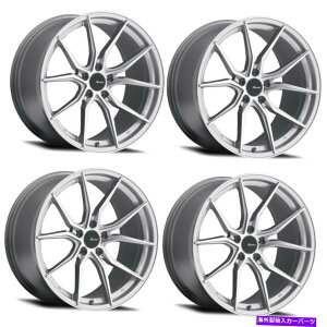 �z�C�[���@4�{�Z�b�g �Z�b�g4 17 Advanti Racing 80S Hybris 17x7.5 5x115�V���o�[�@�B���H�z�C�[��36mm Set 4 17 Advanti Racing 80S Hybris 17x7.5 5x115 Silver Machined Wheels 36mm�y���s�A���i�z