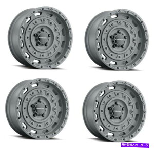 zC[@4{Zbg Zbg4 18 "rWIt[h403pXbVOK^18x9.5 6x5.5 rim -18mm Set 4 18" Vision Off-Road 403 Tactical Thrashed Gun Metal 18x9.5 6x5.5 Rim -18mm