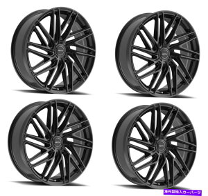ホイール 4本セット セット4 17 "Motiv 429bアライメント17x7.5 5x4.5 5x120グロスブラックホイール40mmリム Set 4 17" Motiv 429B Align 17x7.5 5x4.5 5x120 Gloss Black Wheels 40mm Rims