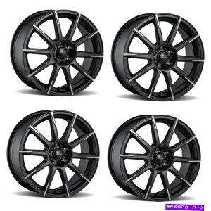 �z�C�[���@4�{�Z�b�g �Z�b�g4 16 �t�H�[�J��452SB F-52 16x7 5x100/4.5�_�C�������h�J�b�g40mm�����t���T�e���u���b�N Set 4 16 Focal 452SB F-52 16X7 5x100/4.5 Satin Black with Diamond Cut 40mm Rims�y���s�A���i�z