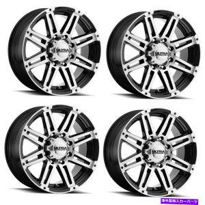 �z�C�[���@4�{�Z�b�g �Z�b�g4 16 �E���g��226U�}�V��16x8 8x170�O���X�u���b�N�_�C�������h�J�b�g�t�F�C�X�z�C�[��1mm Set 4 16 Ultra 226U Machine 16x8 8x170 Gloss Black Diamond Cut Face Wheels 1mm�y���s�A���i�z