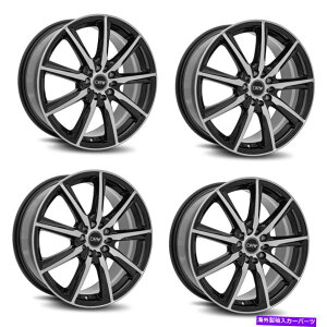 zC[@4{Zbg Zbg4 17x7 "DRW D18 17x7OXubN}VtFCX5x100/114.3zC[38mm Set 4 17x7" DRW D18 17x7 Gloss Black Machine Face 5x100/114.3 Wheels 38mm Rims