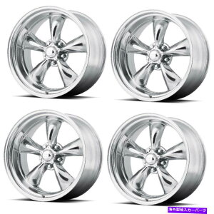 zC[@4{Zbg Zbg4 15 "TORQXXgII VN515|bVꂽNVbNzC[15x10 5x4.5 -44mm 5O Set 4 15" Torq Thrust II VN515 Polished Classic Wheels 15x10 5x4.5 -44mm 5 Lug