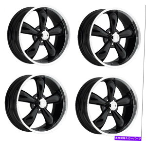 zC[@4{Zbg Zbg4 18 "rW}bX142WFhubN@BHbvzC[18x8.5 5x4.75 20mm Set 4 18" Vision Muscle 142 Legend Black Machined Lip Wheels 18x8.5 5x4.75 20mm