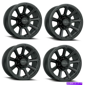 zC[@4{Zbg Zbg4 16 "rWIt[h353^[r}bgubNzC[16x8 6x5.50mm Set 4 16" Vision Off-Road 353 Turbine Matte Black Wheels 16x8 6x5.5 Rims 0mm