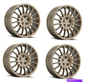 zC[@4{Zbg Zbg4 17 "rWXg[g477iRuYzC[17x7 5x4.5i5x114.3j38mm Set 4 17" Vision Street 477 Monaco Bronze Wheels 17x7 5x4.5 (5x114.3) Rims 38mm