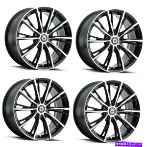 zC[@4{Zbg Zbg4 17 "Konig 53MBCvbV17x7.5 5x112ubN@BHX|[NbvGbW45mm Set 4 17" Konig 53MB Impression 17x7.5 5x112 Black Machined Spokes Lip-Edge 45mm