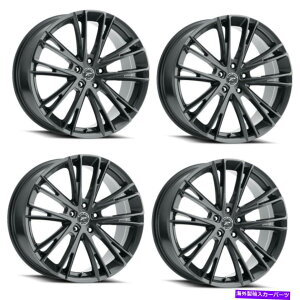 zC[@4{Zbg Zbg4 17 "v`i458gn\17x8 5x108OXK^w/ clear-coat 40mm Set 4 17" Platinum 458GN Prophecy 17X8 5x108 Gloss Gun Metal w/ Clear-Coat 40mm