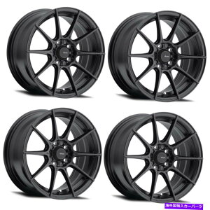 zC[@4{Zbg Zbg4 15 "Advanti Racing 79b Storm S1 15x9 4x100}bgubNzC[35mm Set 4 15" Advanti Racing 79B Storm S1 15x9 4x100 Matte Black Wheels 35mm Rims