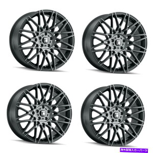 zC[@4{Zbg Zbg4 18 "Touren TR78uVt}bgubNW/_[NsgzC[18x8 5x10840mm Set 4 18" Touren TR78 Brushed Matte Black W/Dark Tint Wheels 18x8 5x108 Rim 40mm