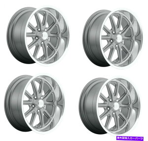 zC[@4{Zbg Zbg4 15 "US Mags Rambler U111K^zC[15x8 5x4.75 +1mmNVbNBe[W Set 4 15" US Mags Rambler U111 Gunmetal Wheels 15x8 5x4.75 +1mm Classic Vintage