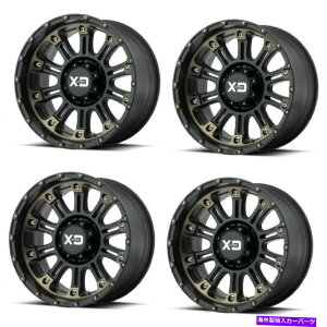 �z�C�[���@4�{�Z�b�g �Z�b�g4 17 XD�V���[�YXD829 HOSS 2�u���b�N�@�B���H�z�C�[��17x9 6x5.5 -12mm���t�g Set 4 17 XD Series XD829 Hoss 2 Black Machined Wheels 17x9 6x5.5 -12mm Lifted