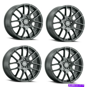 zC[@4{Zbg Zbg4 15x7 Voxx Orso Gun Metal Wheels 5x100/ 5x4.5 40mmqW/O Set 4 15x7 Voxx Orso Gun Metal Wheels 5x100/5x4.5 40mm Passenger Rims w/ Lugs