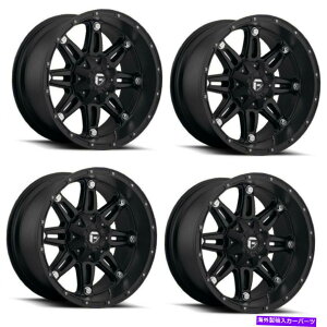 �z�C�[���@4�{�Z�b�g �Z�b�g4 17 �R��1PC D531�l���}�b�g�u���b�N17x9 5x4.5/5.0�z�C�[��-12mm���� Set 4 17 Fuel 1PC D531 Hostage Matte Black 17x9 5X4.5/5.0 Wheels -12mm Rim�y���s�A���i�z