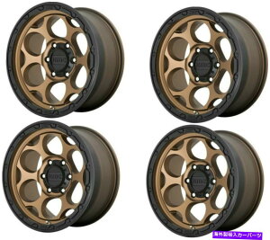 zC[@4{Zbg Zbg4 17 "kmc km541_[eBn[17x8.5ubNbvtuY6x135zC[0mm Set 4 17" KMC KM541 Dirty Harry 17x8.5 Bronze With Black Lip 6x135 Wheels 0mm