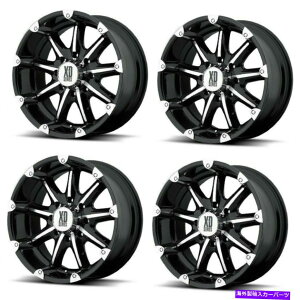 zC[@4{Zbg Zbg4 20 "XDV[YXD779obhYubN@BHzC[20x9 8x6.5 18mm 8O Set 4 20" XD Series XD779 Badlands Black Machined Wheels 20x9 8x6.5 18mm 8 Lug
