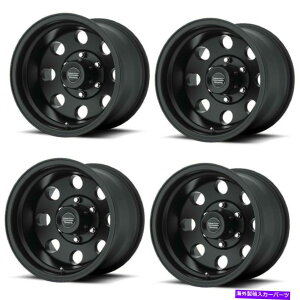 �z�C�[���@4�{�Z�b�g �Z�b�g4 16 �A�����J�����[�V���OAR172 Baja�u���b�N�z�C�[��16x10 5x135 -25mm���t�g5���O Set 4 16 American Racing AR172 Baja Black Wheels 16x10 5x135 -25mm Lifted 5 Lug�y���s�A���i�z