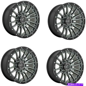 zC[@4{Zbg Zbg4 17 "RD680R17x9K^ubNO6x135zC[-12mmgbN Set 4 17" Fuel D680 Rebel 17x9 Gunmetal Black Ring 6x135 Wheels -12mm Truck Rims