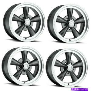 �z�C�[���@4�{�Z�b�g �Z�b�g4 20 �r�W�����}�b�X��142���W�F���h�K�����^���@�B���H���b�v20x9.5 5x115����12mm Set 4 20 Vision Muscle 142 Legend Gunmetal Machined Lip 20x9.5 5x115 Rims 12mm�y���s�A���i�z
