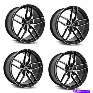 �z�C�[���@4�{�Z�b�g �Z�b�g4 20x10 curva cff25 20x10�O���X�u���b�N�}�V���t�F�C�X5x4.5�z�C�[��40mm���� Set 4 20x10 Curva CFF25 20x10 Gloss Black Machine Face 5x4.5 Wheels 40mm Rims�y���s�A���i�z