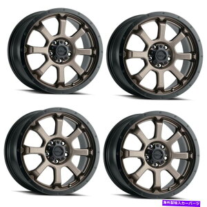 zC[@4{Zbg Zbg4 18 "Eg219bzlVX18x8 5x110_[NTeuYzC[35mm Set 4 18" Ultra 219BZ Nemesis 18x8 5x110 Dark Satin Bronze Wheels 35mm Rims