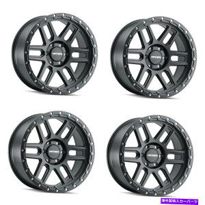 zC[@4{Zbg Zbg4 17 "Cwf^}bgubNzC[17x9 6x5.5gbNSUV 6O0mm Set 4 17" Mayhem Delta Matte Black Wheels 17x9 6x5.5 Truck SUV 6 Lug Rims 0mm