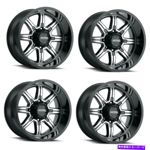 zC[@4{Zbg Zbg4 18 "Eg229UiX18x9 8x6.5ubN_ChJbgNAR[gzC[12mm Set 4 18" Ultra 229U Menace 18x9 8x6.5 Black Diamond Cut Clear-Coat Wheels 12mm