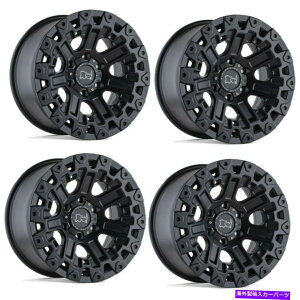 zC[@4{Zbg Zbg4 17 "ubNTCIU[N}bgubN17x9.5 6x4.5zC[12mm Set 4 17" Black Rhino Ozark Matte Black 17x9.5 6x4.5 Wheels 12mm Rims