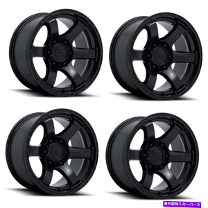 �z�C�[���@4�{�Z�b�g �Z�b�g4 18 �R��1PC D766���b�V���T�e���u���b�N18x9 6x4.5�z�C�[��20mm���� Set 4 18 Fuel 1PC D766 Rush Satin Black 18x9 6X4.5 Wheels 20mm Rim�y���s�A���i�z