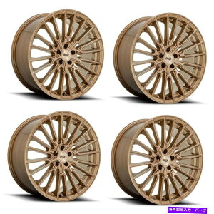 �z�C�[���@4�{�Z�b�g �Z�b�g4 20 �j�b�`1PC M264�v���~�I�u�����Y�u���V20x10.5 5x112�z�C�[��40mm���� Set 4 20 Niche 1PC M264 PREMIO Bronze Brushed 20x10.5 5X112 Wheels 40mm Rim�y���s�A���i�z