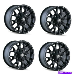 zC[@4{Zbg Zbg4 20 "CwEHA[}bgubNzC[20x9 6x135/6x5.5gbNSUV18mm Set 4 20" Mayhem Warrior Matte Black Wheels 20x9 6x135/6x5.5 Truck SUV Rims 18mm