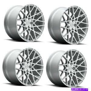 zC[@4{Zbg Zbg4 19 "ROTIFORM 1PC R110 BLQ GLOSS SILVER@BH19x8.5 5x112zC[35mm Set 4 19" Rotiform 1PC R110 BLQ Gloss Silver Machined 19x8.5 5x112 Wheels 35mm