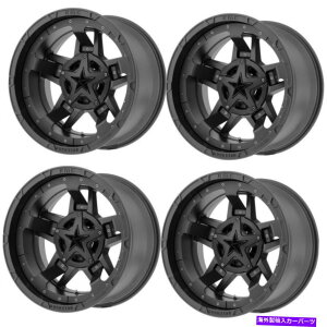 zC[@4{Zbg Zbg4 20 "XDV[YXD827bNX^[III 20x9}bgubN6x4.5zC[18mm Set 4 20" XD Series XD827 Rockstar III 20x9 Matte Black 6X4.5 Wheels 18mm Rims