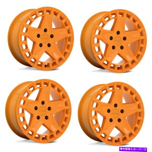 zC[@4{Zbg Zbg4 17 "rN^[@AyOXIW17x8 5x130zC[10mm Set 4 17" Victor Equipment Alpen Gloss Orange 17x8 5x130 Wheels 10mm Rim