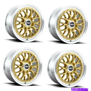 �z�C�[���@4�{�Z�b�g �Z�b�g4 19 ROTIFORM 1PC R156 LSR�}�b�g�S�[���h�@�B���H19x8.5 5x112�z�C�[��35mm���� Set 4 19 Rotiform 1PC R156 LSR Matte Gold Machined 19x8.5 5x112 Wheels 35mm Rim�y���s�A���i�z