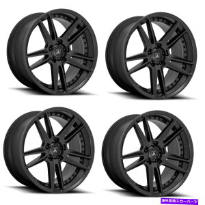 zC[@4{Zbg Zbg4 20 "ATeBubNABL-33TeubN20x9 5x115zC[15mm Set 4 20" Asanti Black ABL-33 Reign Satin Black 20x9 5x115 Wheels 15mm Rim