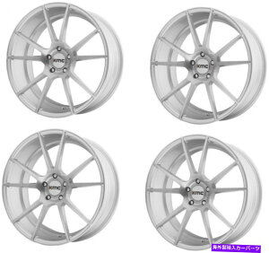 �z�C�[���@4�{�Z�b�g �Z�b�g4 20 kmc km709�t���b�N�X20x10�u���V�t���V���o�[5x112�z�C�[��40mm 5���O���� Set 4 20 KMC KM709 Flux 20x10 Brushed Silver 5x112 Wheels 40mm 5 Lug Rims�y���s�A���i�z