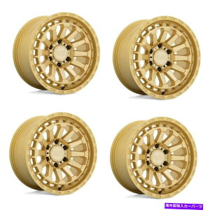 �z�C�[���@4�{�Z�b�g �Z�b�g4 20 �u���b�N�T�C���C�h�S�[���h20x9.5 6x5.5�z�C�[��12mm for chevy gmc�g���b�N���� Set 4 20 Black Rhino Raid Gold 20x9.5 6x5.5 Wheels 12mm For Chevy GMC Truck Rim�y���s�A���i�z