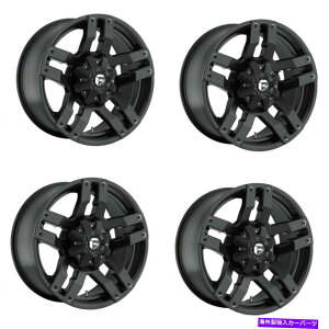 ホイール 4本セット セット4 20 "燃料ポンプD515マットブラックホイール20x9 5x555x150 +01mmトラックリム Set 4 20" Fuel Pump D515 Matte Black Wheels 20x9 5x5.5 5x150 +01mm Truck Rims