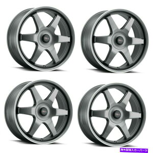 �z�C�[���@4�{�Z�b�g �Z�b�g4 20x8.5 voxx riva gun metal mach flange 5x115/ 5x120 20mm��qw/���O Set 4 20x8.5 Voxx Riva Gun Metal Mach Flange 5x115/5x120 20mm Passenger w/ Lugs�y���s�A���i�z