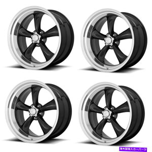 zC[@4{Zbg Zbg4 20 "AJ[VOBe[WVN338{XTTubNW_Ch20x8.5 5x5 2mm Set 4 20" American Racing Vintage VN338 BOSS TT Black w Diamond 20x8.5 5X5 2mm