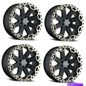 zC[@4{Zbg Zbg4 18 "ubNTC̃EH[[h18x8ubNw/_[Nsgbv5x5zC[30mm Set 4 18" Black Rhino Warlord 18x8 Black w/ Dark Tint Lip 5x5 Wheels 30mm Rims