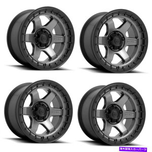 �z�C�[���@4�{�Z�b�g �Z�b�g4 18 �R��D752�u���b�N�K�����^���z�C�[��18x9 6x135 -12mm���t�g�g���b�N���� Set 4 18 Fuel D752 Block Gunmetal Wheels 18x9 6x135 -12mm Lifted Truck Rims�y���s�A���i�z
