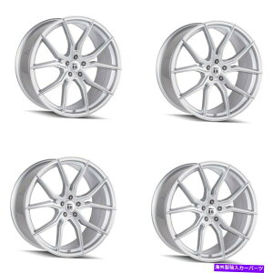 �z�C�[���@4�{�Z�b�g �Z�b�g4 20 �c�[������TF01�u���V�t���V���o�[�z�C�[��20x10 5x112����40mm Set 4 20 Touren TF01 Brushed Silver Wheels 20x10 5x112 Rims 40mm�y���s�A���i�z