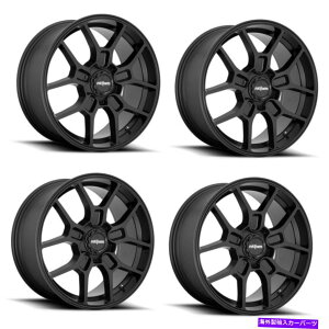 ホイール 4本セット セット4 19 "ROTIFILAT 1PC R177 ZMO MATTE BLACK 19x8.5 5x4.5ホイール35mmリム5ラグ Set 4 19" Rotiform 1PC R177 ZMO Matte Black 19x8.5 5x4.5 Wheels 35mm Rim 5 Lug