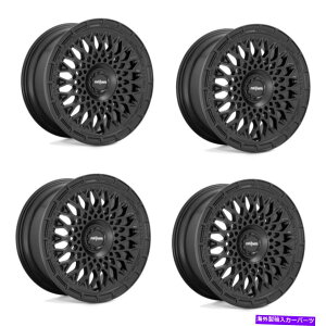 �z�C�[���@4�{�Z�b�g �Z�b�g4 19 ROTIFILAT 1PC R174 LHR-M�}�b�g�u���b�N19x8.5 5x4.25 / 5x4.5�z�C�[��45mm Set 4 19 Rotiform 1PC R174 LHR-M Matte Black 19x8.5 5x4.25 / 5x4.5 Wheels 45mm�y���s�A���i�z