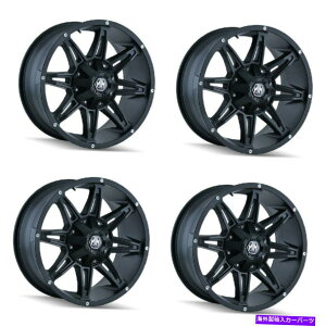 zC[@4{Zbg Zbg4 20 "Cwp[W}bgubNzC[20x9 5x150 5x5.5gbNSUV0mm Set 4 20" Mayhem Rampage Matte Black Wheels 20x9 5x150 5x5.5 Truck SUV Rims 0mm